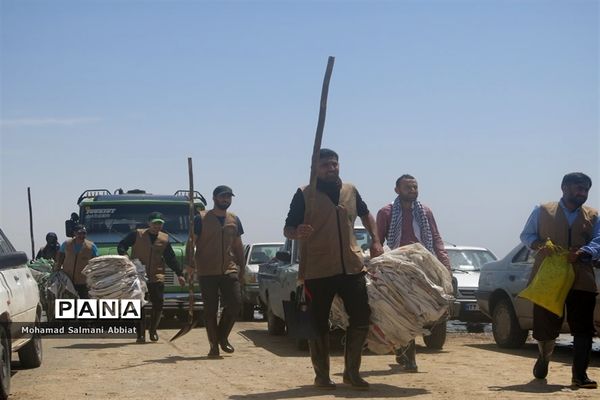 روندکمک‌رسانی به روستاهای بخش اسماعیلیه اهواز