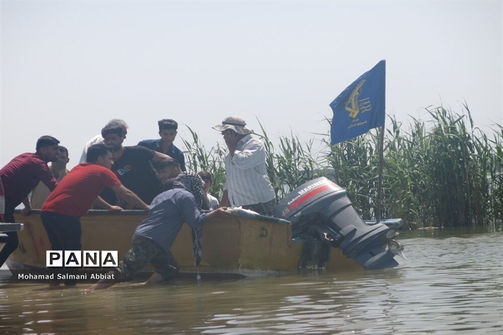 روندکمک‌رسانی به روستاهای بخش اسماعیلیه اهواز