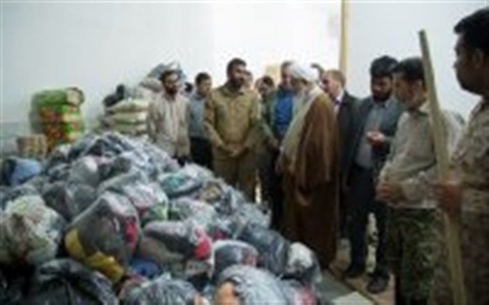 آیت الله عابدینی از مناطق سیل زده پلدختر و معمولان بازدید کرد