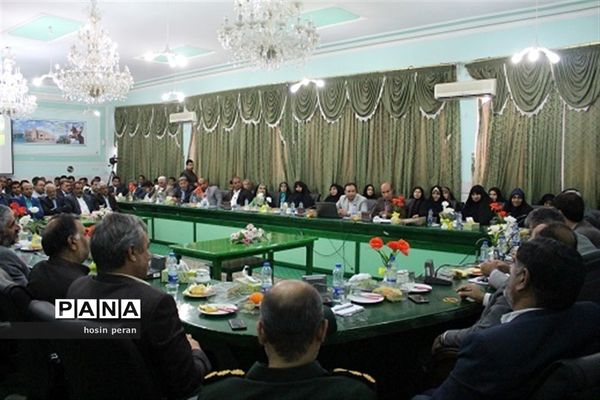 مراسم خداحافظی علیرضا نخعی از مسئولیت آموزش و پرورش سیستان و بلوچستان