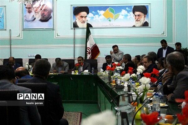 مراسم خداحافظی علیرضا نخعی از مسئولیت آموزش و پرورش سیستان و بلوچستان