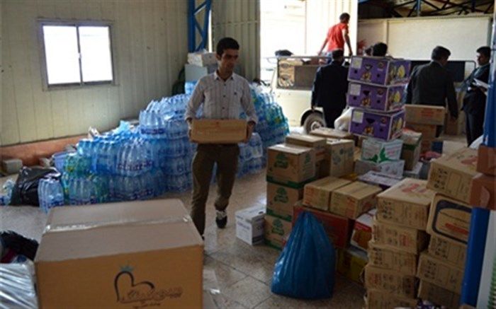 کمک‌های داوطلبانه نقدی و غیرنقدی دانش آموزان برای سیل اخیر جمع‌آوری شد