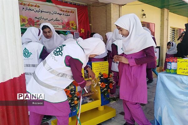 پویش ملی «سیل مهربانی هم‌کلاسی‌ها» در مدرسه بی‌بی شهربانو گلوگاه