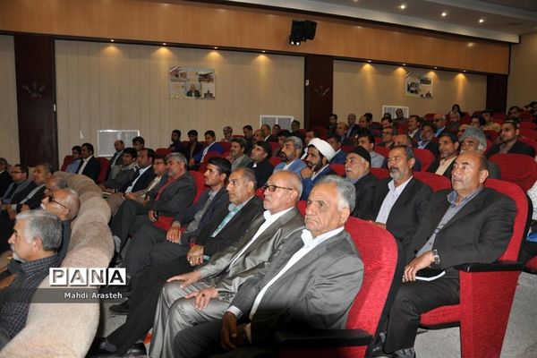 جشنواره خیرین مدرسه ساز شهرستان خوسف