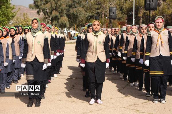 اردوی پایانی تشکیلات پیشتازان دختر ناحیه یک شیراز