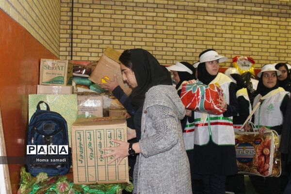 سیل مهربانی همکلاسی ها در تبریز