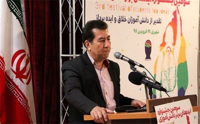 میر رضاشفیع پور: دانش آموزان  ایده پردازتضمین کننده جامعه موفق آینده خواهند بود