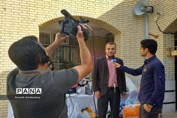 سیل مهربانی دانش آموزان گله‌دار فارس