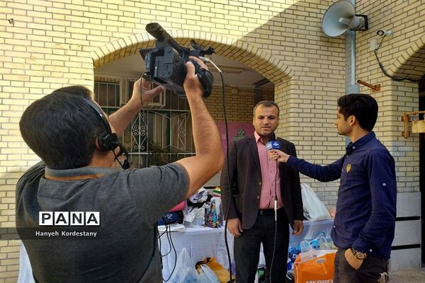 سیل مهربانی دانش آموزان گله‌دار فارس