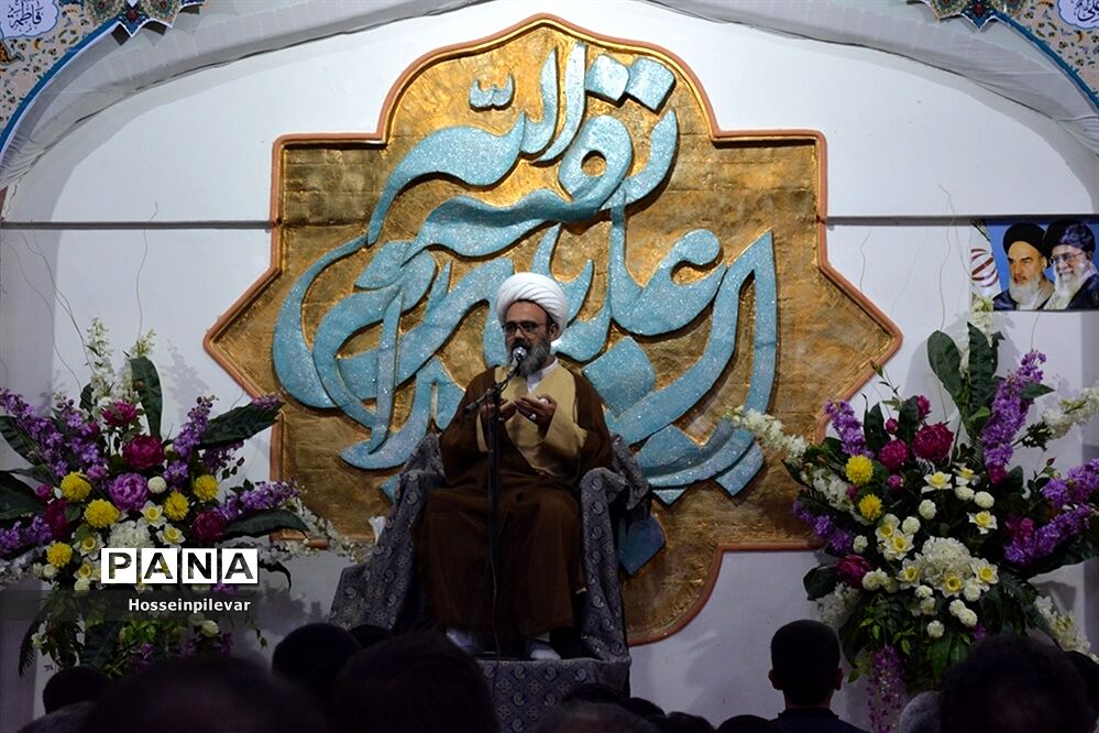 برگزاری جشن نیمه.شعبان در مسجد مهدیه بیرجند با سخنرانی حجت الاسلام والمسلمین دانشمند