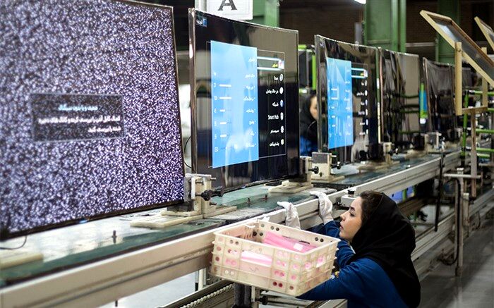 تولید 656.8 هزار دستگاه تلویزیون طی 10 ماه ابتدایی سال 97