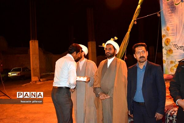 برپایی جشن میلاد در هیات صاحب الزمانی شهرستان خوسف