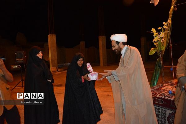 برپایی جشن میلاد در هیات صاحب الزمانی شهرستان خوسف