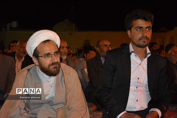 برپایی جشن میلاد در هیات صاحب الزمانی شهرستان خوسف