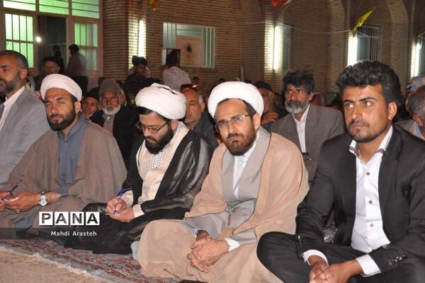 جشن میلاد امام زمان (عج) درهیئت صاحب الزمانی شهرستان خوسف