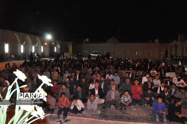 جشن میلاد امام زمان (عج) درهیئت صاحب الزمانی شهرستان خوسف