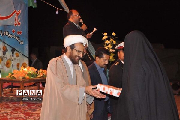 جشن میلاد امام زمان (عج) درهیئت صاحب الزمانی شهرستان خوسف