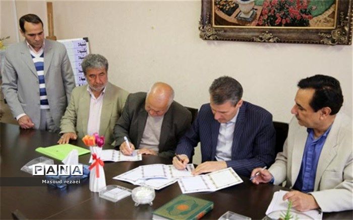 تعهد ساخت مدرسه خیرساز سه کلاسه در روستای چرکینلوی میانه