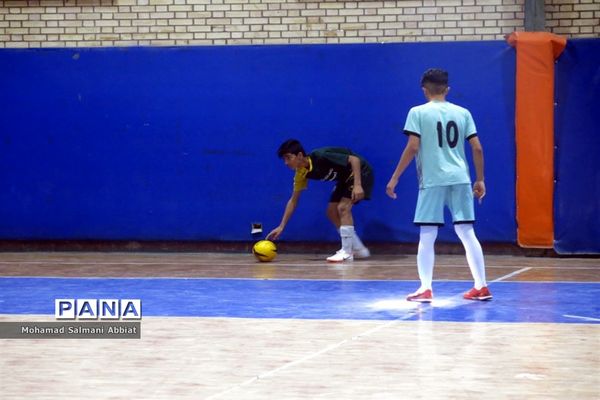 فینال مسابقات فوتسال دانش‌آموزان متوسطه اول خوزستان