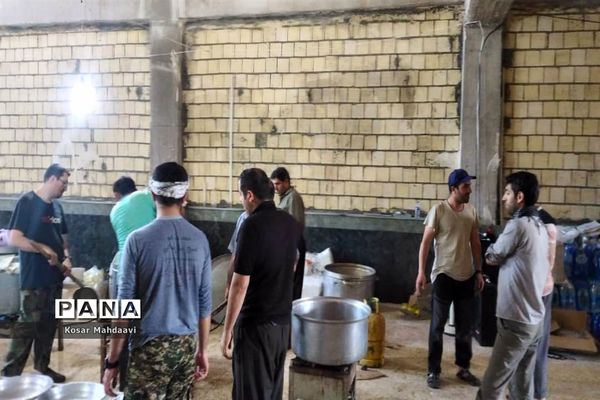 کمک‌رسانی کاروان خیرخواه مردم تهران در شهرستان کارون