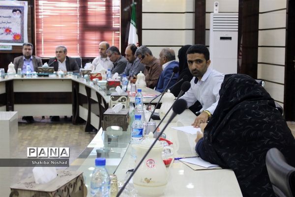جلسه تعامل و هماهنگی سازمان بسیج فرهنگیان سپاه امام صادق (ع) استان بوشهر