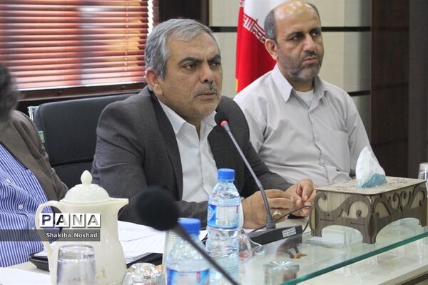 جلسه تعامل و هماهنگی سازمان بسیج فرهنگیان سپاه امام صادق (ع) استان بوشهر