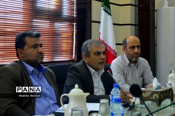 جلسه تعامل و هماهنگی سازمان بسیج فرهنگیان سپاه امام صادق (ع) استان بوشهر