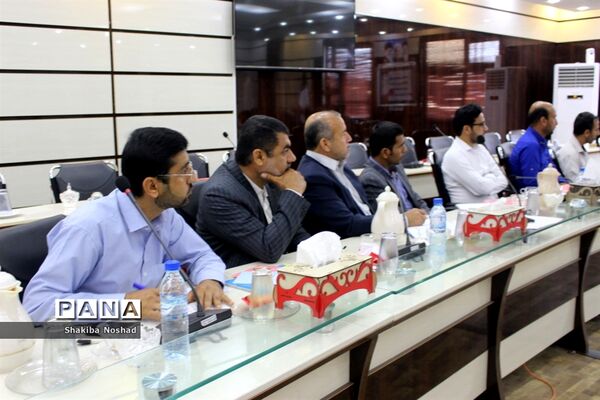 جلسه تعامل و هماهنگی سازمان بسیج فرهنگیان سپاه امام صادق (ع) استان بوشهر