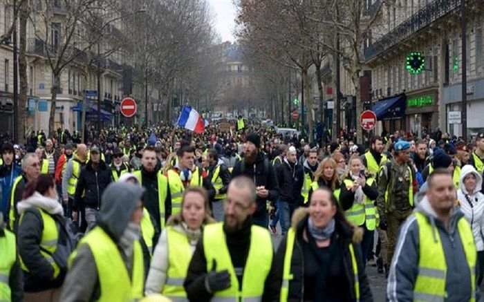 تظاهرات جلیقه زردها در مراکز تاریخی ممنوع شد