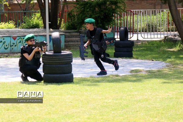 مسابقه دانش‌آموزی تکاور کوچک در شهر تهران