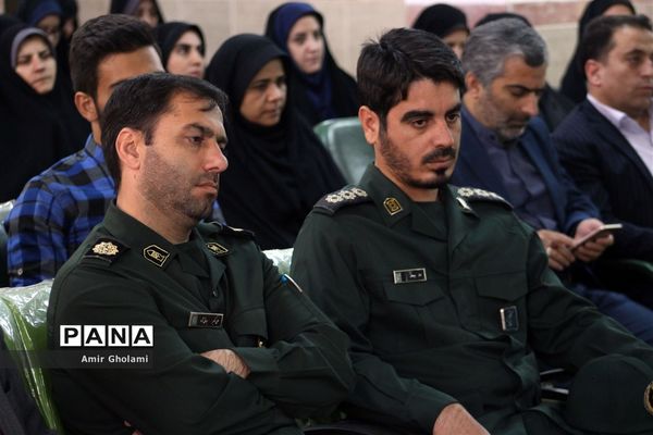 برگزاری مراسم تکریم و معارفه فرماندهان حوزه مقاومت بسیج دانش‌آموزی و فرهنگیان چهاردانگه