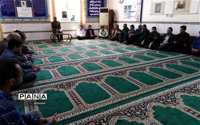 آیین یادبود شهدای خدمت رسان به سیل زدگان استان خوزستان برپا شد