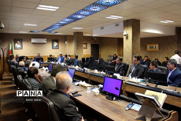 آیین تودیع ومعارفه رئیس اداره قرآن، عترت و نماز اداره کل آموزش و پرورش  استان فارس