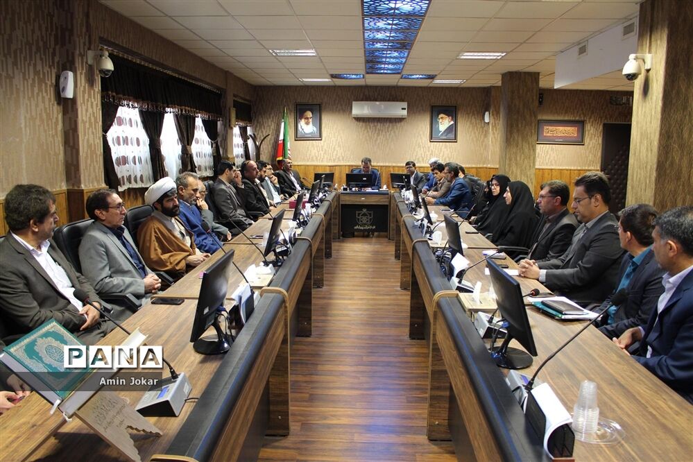 آیین تودیع ومعارفه رئیس اداره قرآن، عترت و نماز اداره کل آموزش و پرورش  استان فارس