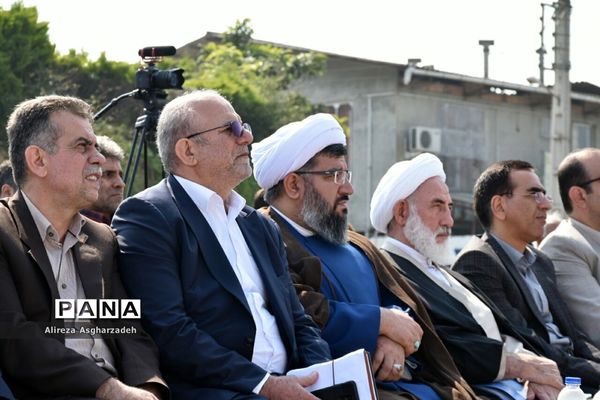 آیین افتتاح 5 پروژه عمرانی در بابلسر