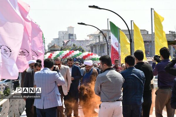 آیین افتتاح 5 پروژه عمرانی در بابلسر