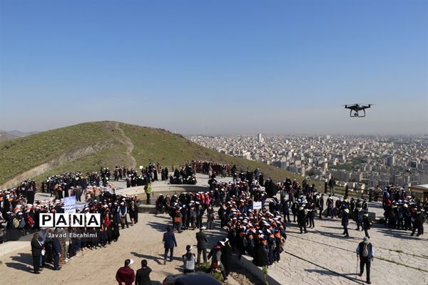 همایش بزرگ کوهپیمایی پیشتازان سازمان دانش‌آموزی خراسان رضوی-1