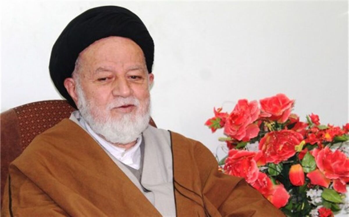 آیت‌الله‌ شاهچراغی در پی رانش زمین در کالپوش به رهبر معظم انقلاب نامه نوشت