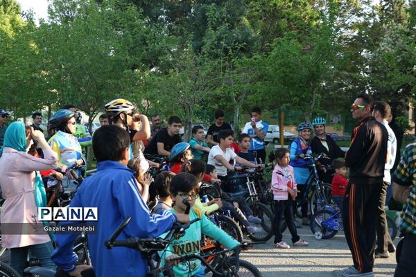 همایش دوچرخه‌سواری همگانی در اسلامشهر