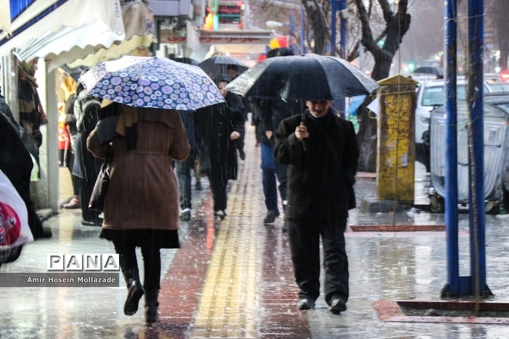 بارش شدید در ۷ استان