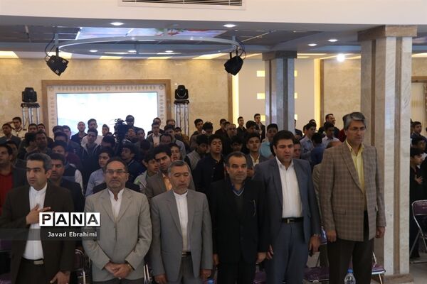 اختتامیه جشنواره فرهنگی هنری دانش‌آموزان پسر خراسان رضوی-1
