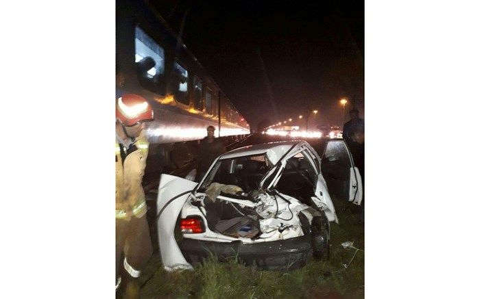 برخورد قطار و پراید در ساری یک کشته بر جا گذاشت