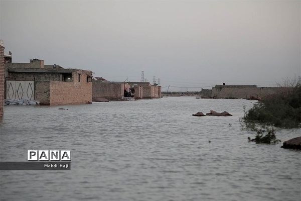 خوزستان محاصره در سیل