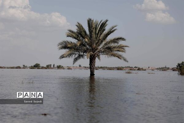 خوزستان محاصره در سیل