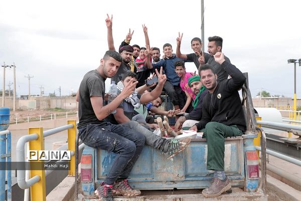 خوزستان محاصره در سیل