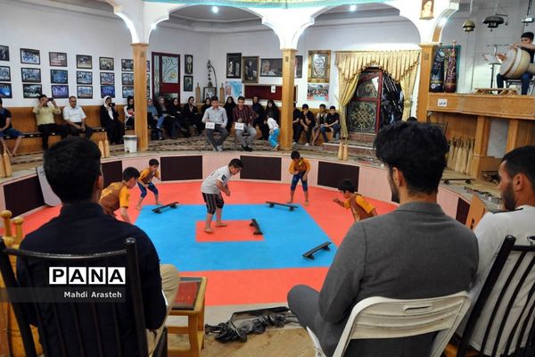 مسابقات بین گودی زورخانه مالک اشتر بیرجند