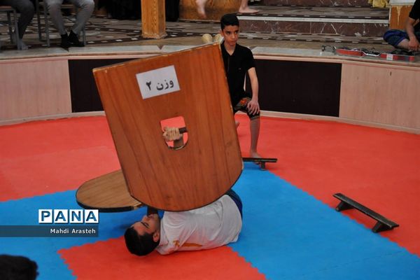 مسابقات بین گودی زورخانه مالک اشتر بیرجند