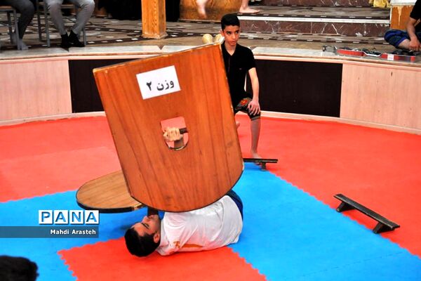 مسابقات بین گودی زورخانه مالک اشتر بیرجند