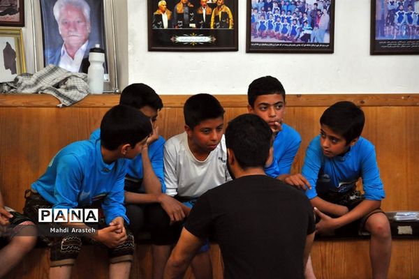 مسابقات بین گودی زورخانه مالک اشتر بیرجند