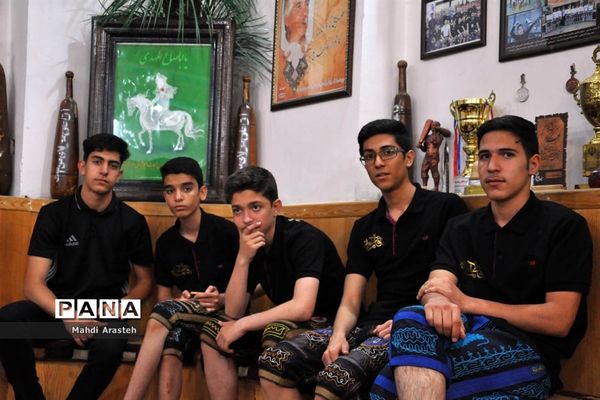 مسابقات بین گودی زورخانه مالک اشتر بیرجند